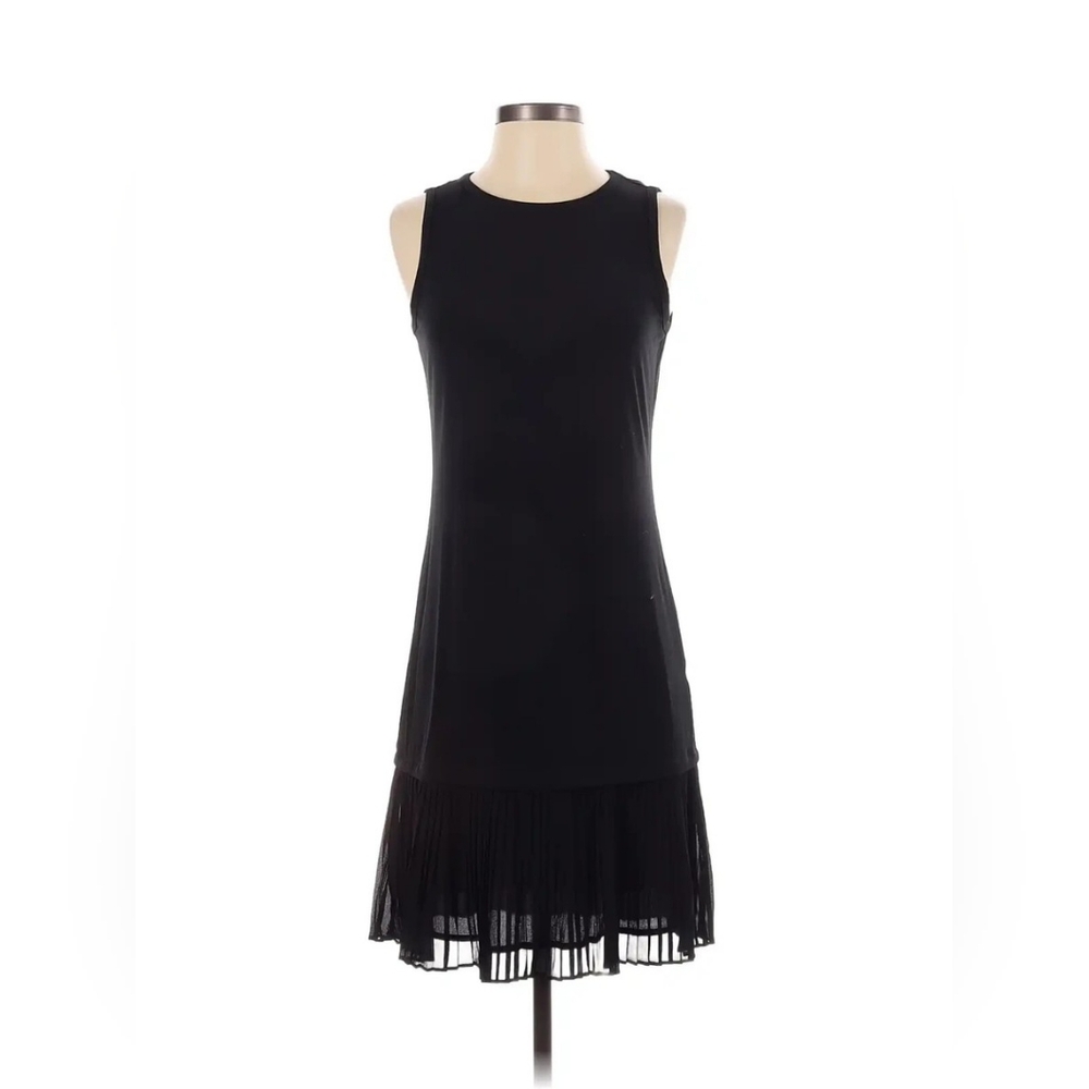 Michael Kors Black Sleeveless Midi Dress